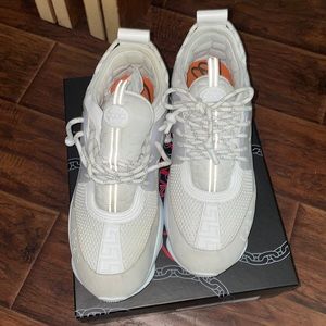 Versace chains white size 11 1/2